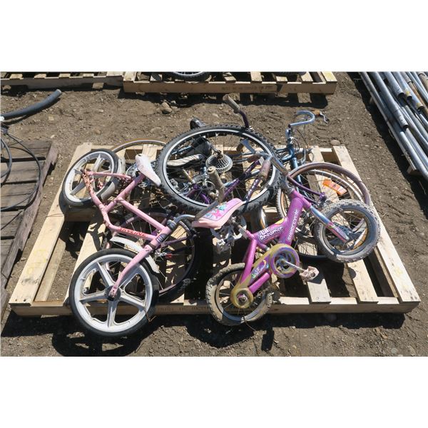 Pallet of Bicycles