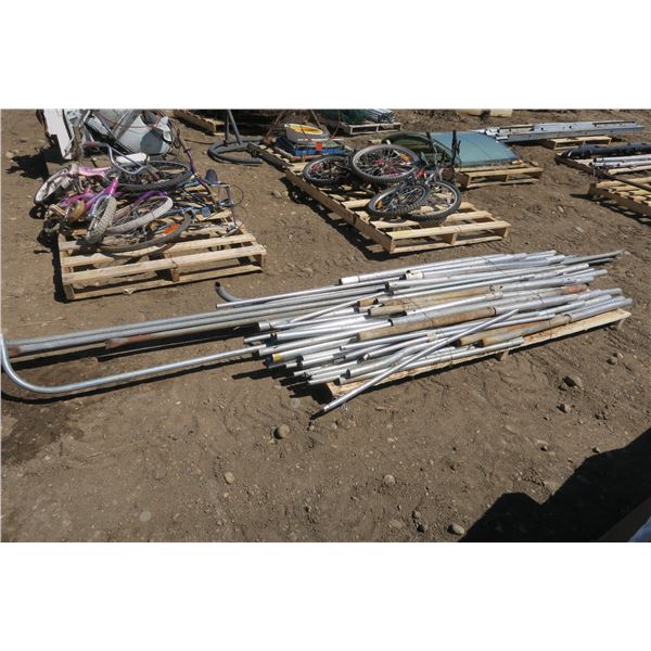 Lot of Aluminum Poles