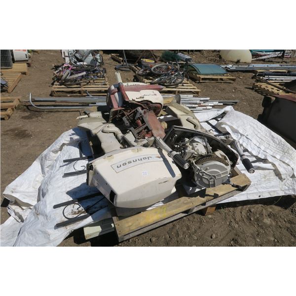 3 Johnson Boat Motors