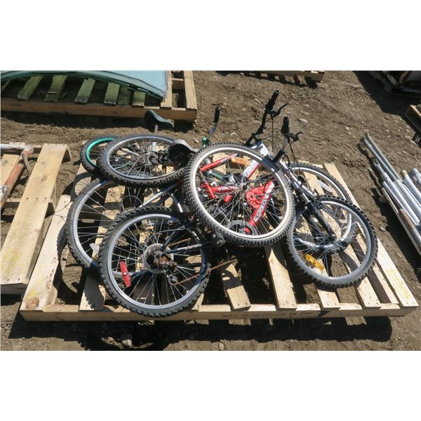 Pallet of Bicycles