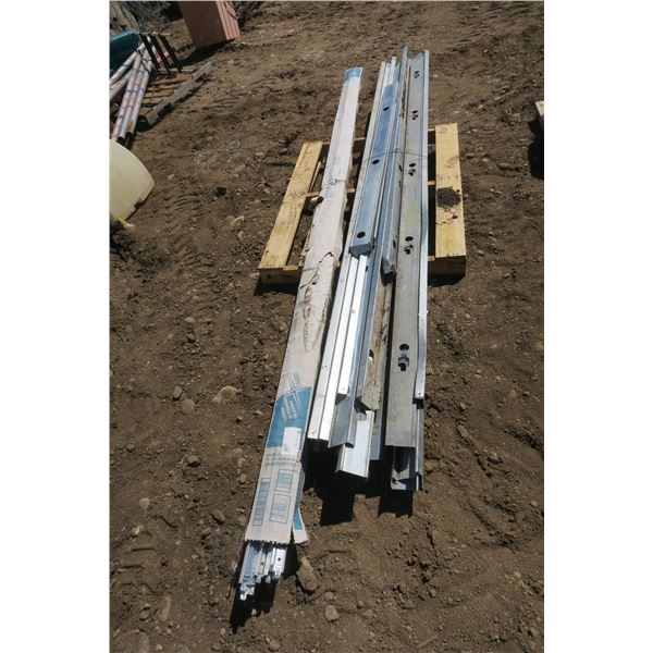 Aluminum Construction Pieces - C-Channel 1x3 1/2" Assorted lengths up to 10ft.