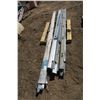 Image 1 : Aluminum Construction Pieces - C-Channel 1x3 1/2" Assorted lengths up to 10ft.