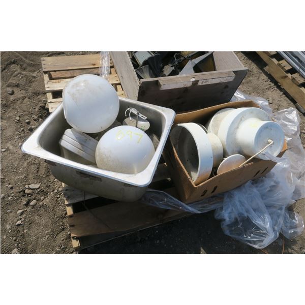 Large Lights & Glass Globes