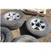 Image 5 : 4 Assorted Tires on Rims - R15 x 3, R17 x 1