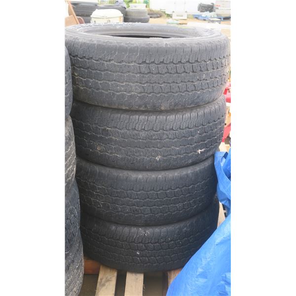 4X Wrangler 275/55r20 Goodyear Tires
