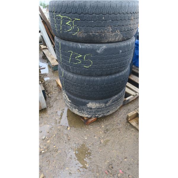 4X Wrangler 275/55r20 Goodyear Tires