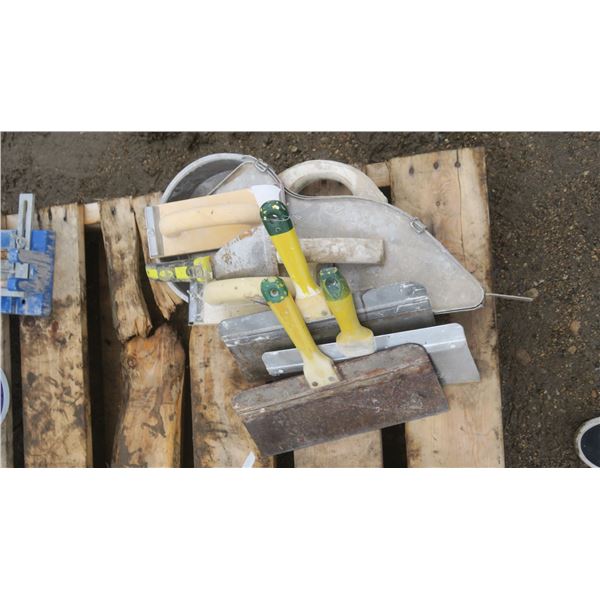 Lot of Drywall Tools