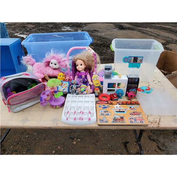 Kids Toy Lot (Mostly Doll Items)