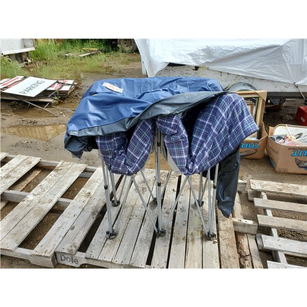 Blow-up Mattress W/ Stand