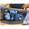Image 3 : Misc. Box of Brand new Sink/Tub/Bathroom Supplies (3-Way Valve, Tub Wall Coving, Handles, Etc.)