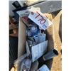 Image 4 : Misc. Box of Brand new Sink/Tub/Bathroom Supplies (3-Way Valve, Tub Wall Coving, Handles, Etc.)