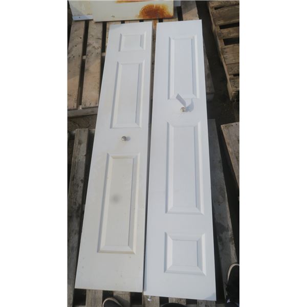 Pair of Folding Closet Doors