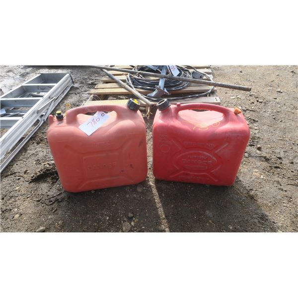 2X Jerrycan 6 & 5 Gallon