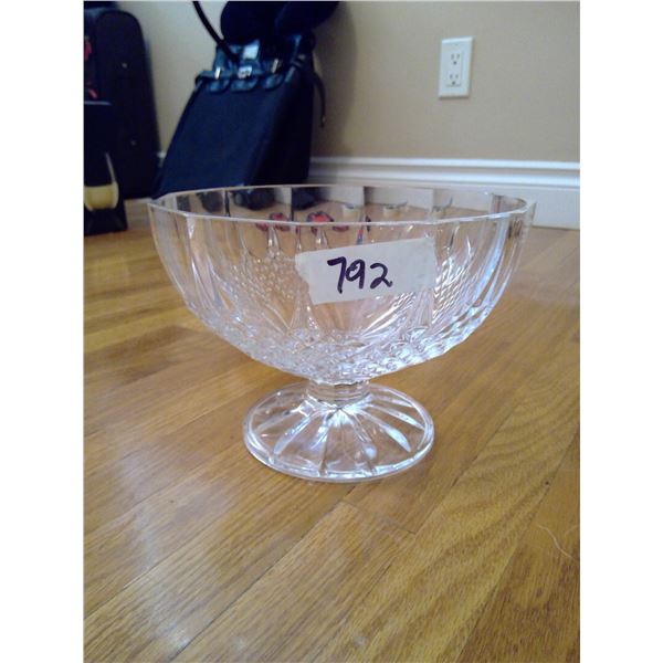 Fine Crystal Bowl Dish