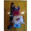Image 1 : Lot of Misc. Items - Stroller, Books, Floral Sheets, etc.