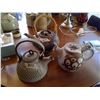 Image 1 : 3 Pottery Tea Pots