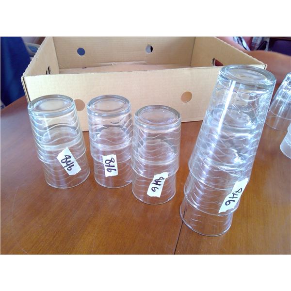 Lot of 9 Glasses
