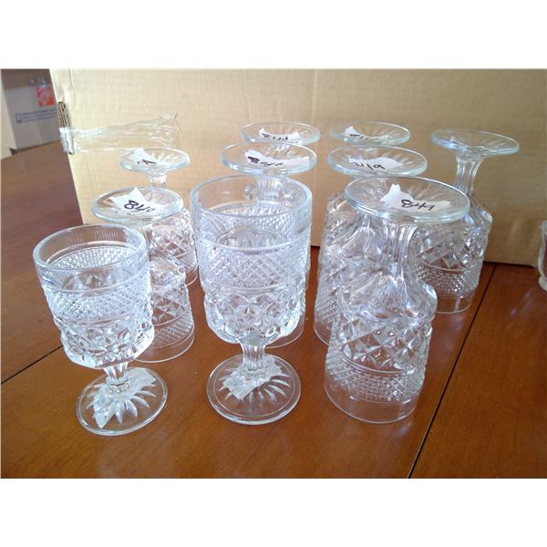 10 Glass Chalices