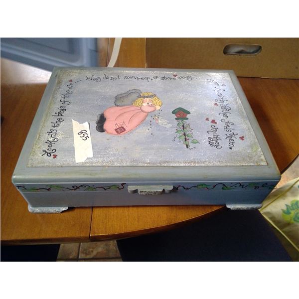 Dinnerware Cutlery (Some Silver) in Chest