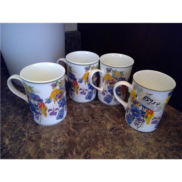 Lot of 4 China Mugs