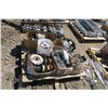 Image 1 : Pallet of Assorted Electrical - EMT, Boxes, Wire, etc.