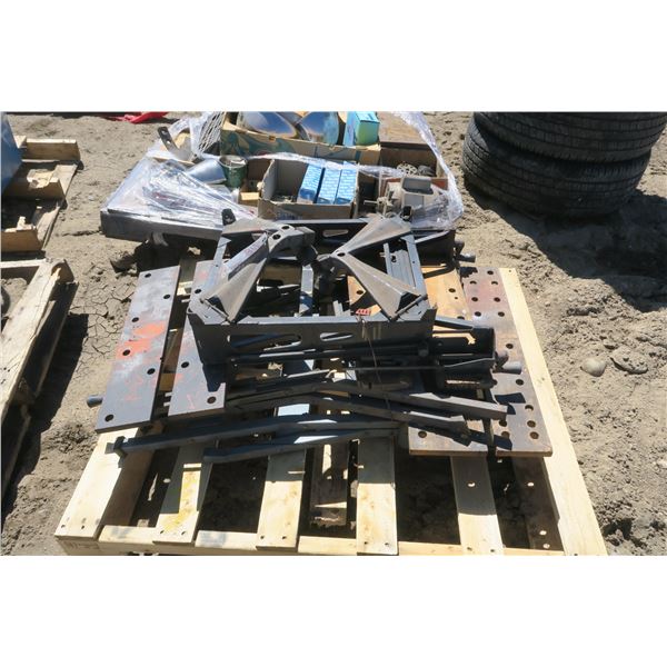 3 Metal Frame Saw Horses