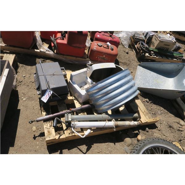 Pallet of Misc. - Grill, Sinks, Etc.
