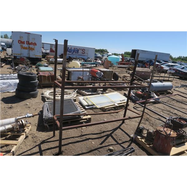 Iron Shelf Frame - 22x74x72H"