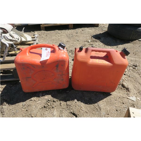 2 Jerry Cans - 5 & 6 GAL