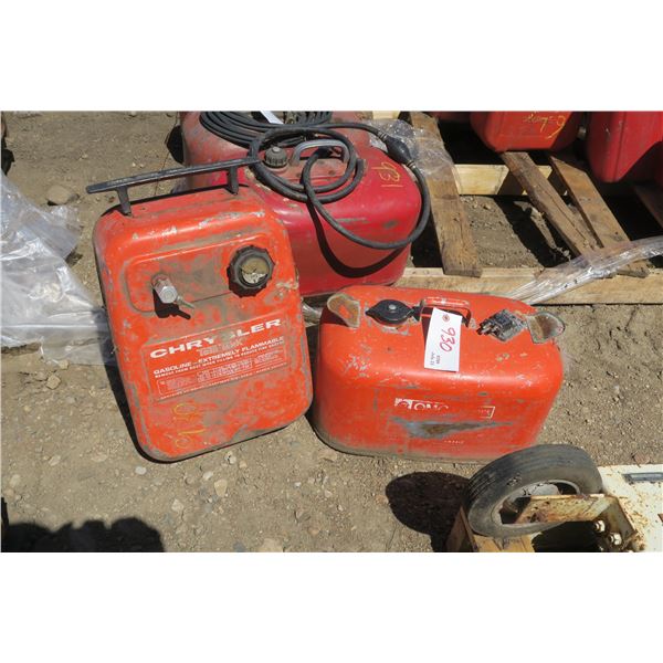 2 Jerry Cans - Approx. 15L