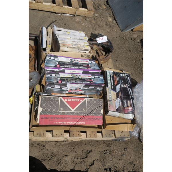 Assorted Car Parts - Brake Assemblies & Winter Fronts