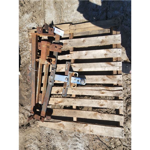 Trailer Hitch & Assorted Iron