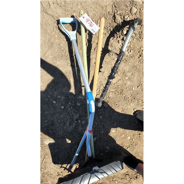 (4) Yard Tools