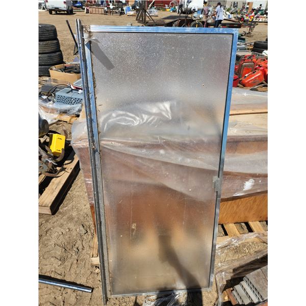 Glass Shower Door 28x63 1/2"