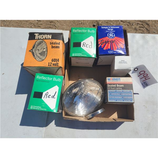 Lot of Assorted Lights