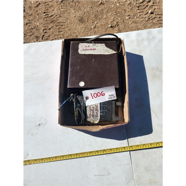 Car Warmer (Motomaster), Trailer Brake Control (Tekonsha Model- 2016)