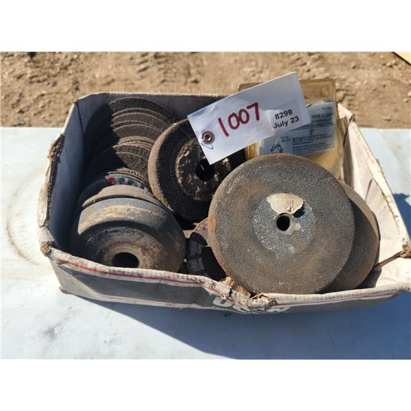 Lot of Used Grinding Blade Discs