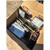 Image 1 : Misc. Box: (2)Type T Lamps-300-500W, (2) New Register Deflectors- 4"x10", Etc.