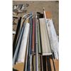 Image 2 : Misc. Hardware/Contractor Lot - Garage Door Track, Pipes, Poly, Light Fixtures, etc.