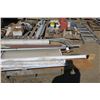 Image 5 : Misc. Hardware/Contractor Lot - Garage Door Track, Pipes, Poly, Light Fixtures, etc.