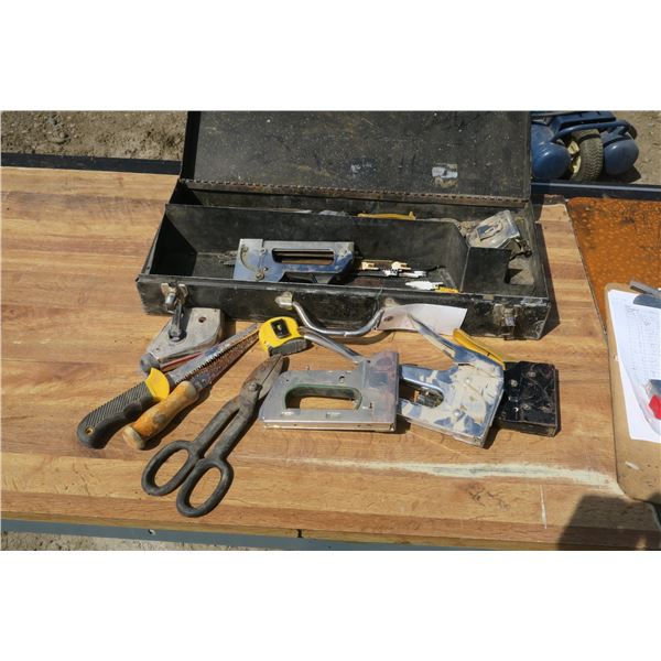 Metal Tool Case w/ Contents
