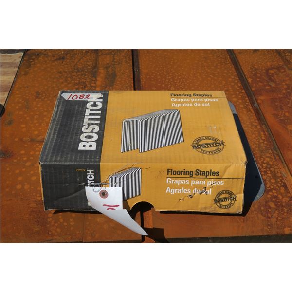 Box of Flooring Staples - New, Opened Box - 1/2" Crown x 2" Length