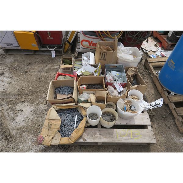 Large Lot of Assorted Nails & Misc.