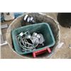 Image 2 : Metal Bin w/ Misc. Contents
