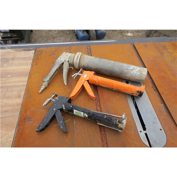 3 Caulking Guns