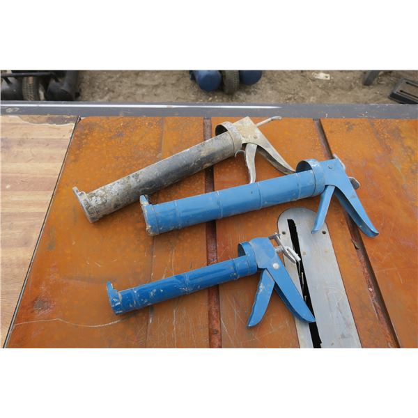 3 Caulking Guns