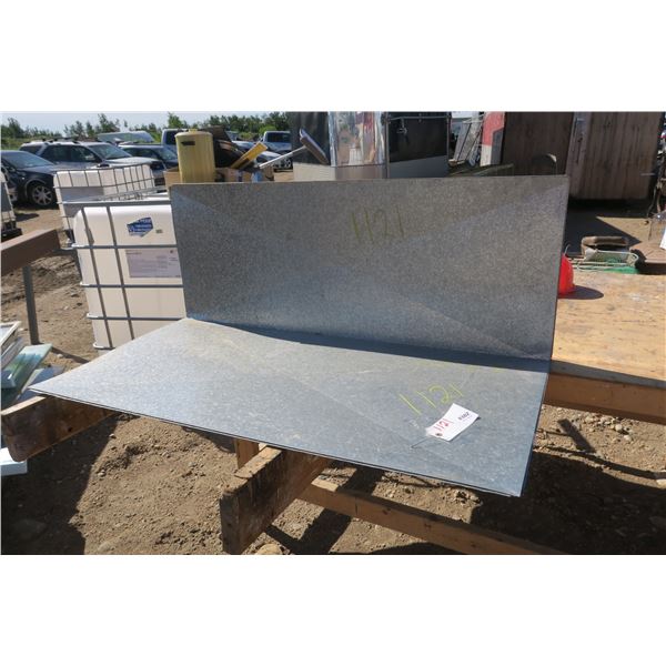 2 Large Duct Corners - Each Side 24x48"