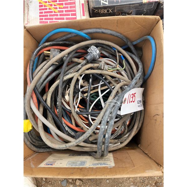 Misc. Box of Cords & Cables
