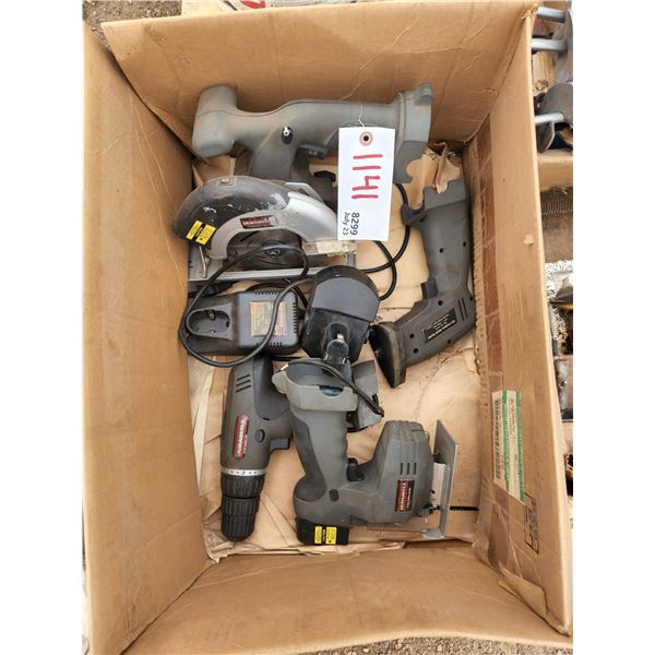 Circular Saw, Drill, Cordless Jigsaw, W/ Laser (All Durabull Brand)
