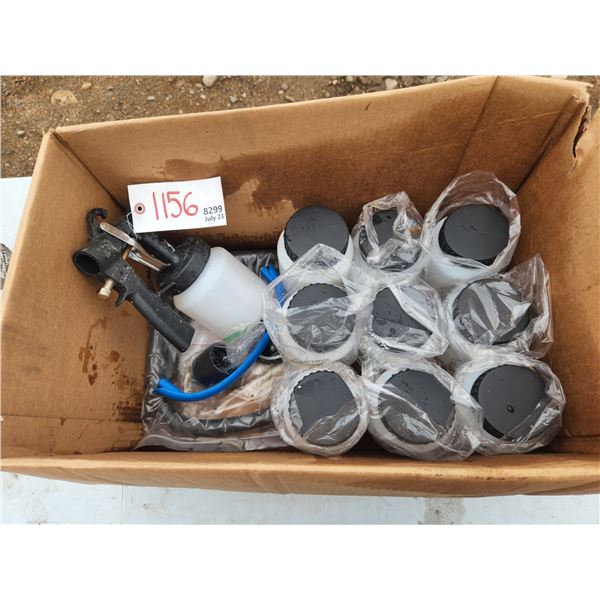 Box of Extra Paint Sprayer Supplies (10 Spray Bottles) -Paint Zoom Brand